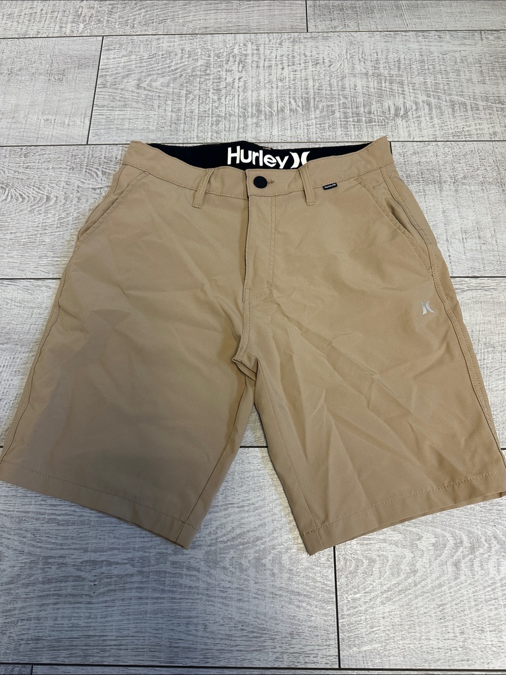 Hurley Men's Tan Stretch Hybrid Shorts